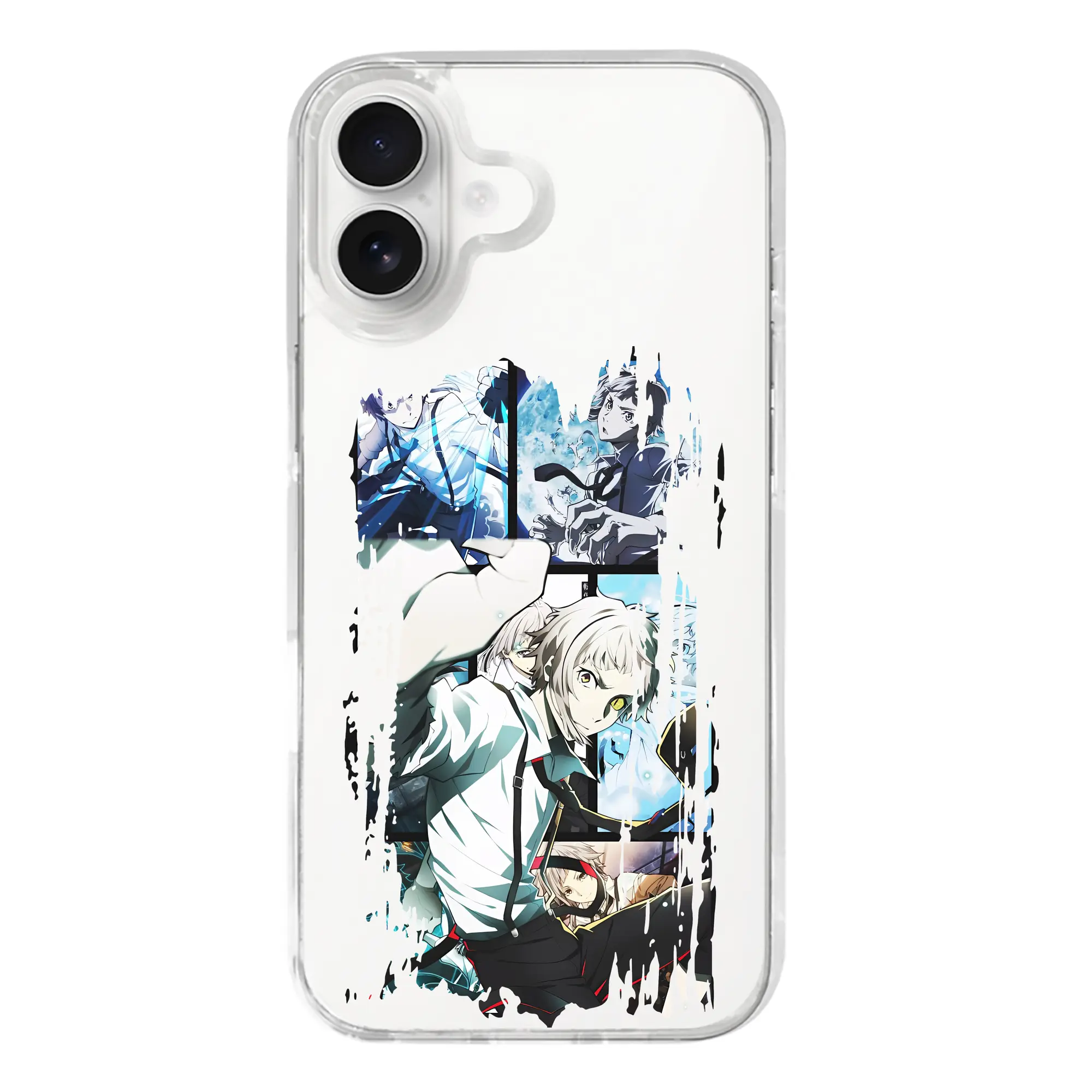 文豪ストレイドッグス グッズ,中島敦 - iPhone 17シリーズ 透明スマホケース – 薄型・耐衝撃・精密フィット保護カバー